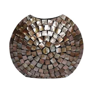 Ptmd Collection Ptmd Bloempot Nikael - 45x15x40 Cm - Polyester - Brons