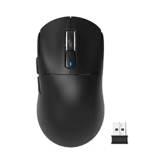 Attack Shark Draadloze Gaming Muis - Wired/2.4G/BT5.4 - Lichtgewicht 49G - PAW3395 - 26000DPI - Zwart
