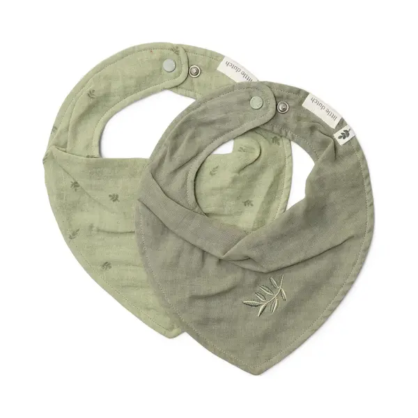 Little Dutch 2-pack Bandana Slab - Groen - Essentials thumbnail