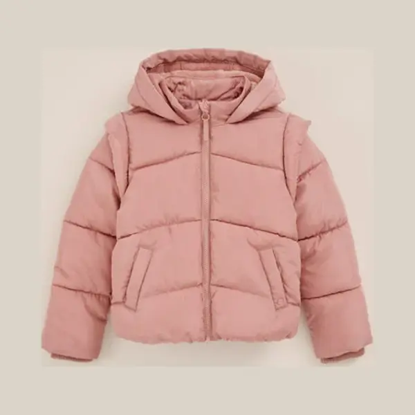We Fashion Meisjes Jas Met Capuchon thumbnail