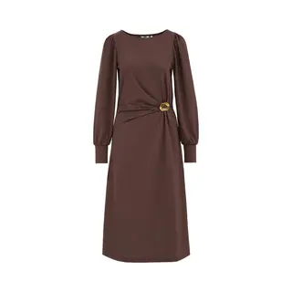 We Fashion Jurk Bruin / Goud