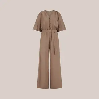 We Fashion Dames Jumpsuit Met Pofmouwen