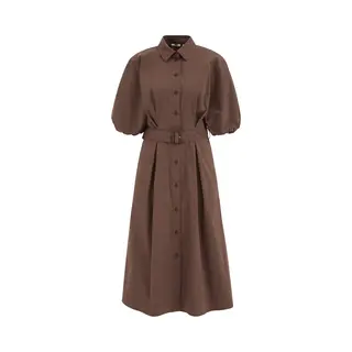 We Fashion Dames Jurk Met Ballonmouwen