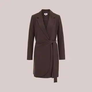 We Fashion Dames Blazerjurk Met Strikdetail