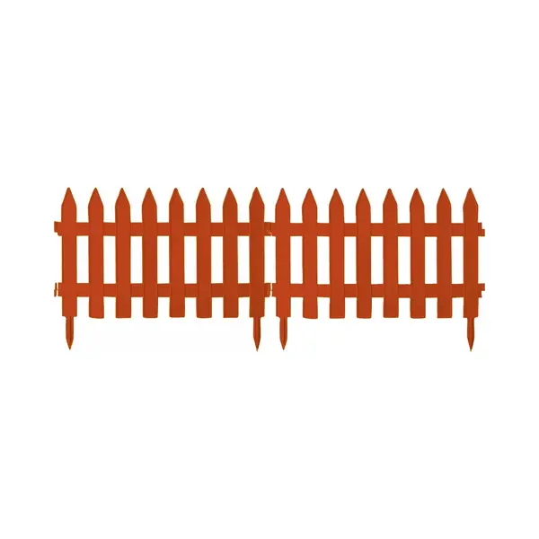 Prosperplast Tuinhekjes - 14x Stuks - Kunststof - 640 Cm - Terra - Borderrand - Tuinafscheiding thumbnail