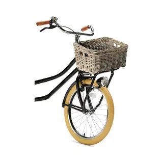 Fietsmand Rustic - Rotan - 39 X 30 X 26 Cm - Voor Transportfiets