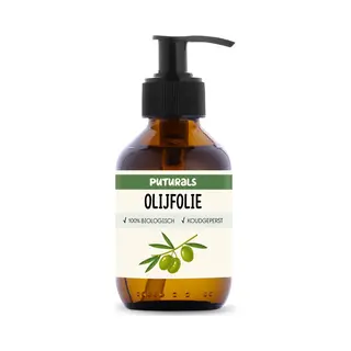 Puturals Olijfolie 100% Biologisch - 150ml - Puur En Koudgeperst - Olijfolie Extra Vierge Voor Haar En Huid