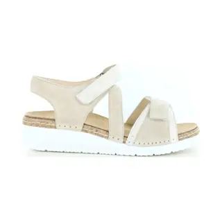 Durea Sandaal 7431 038 2100 Platin Licht Taupe Wijdte K