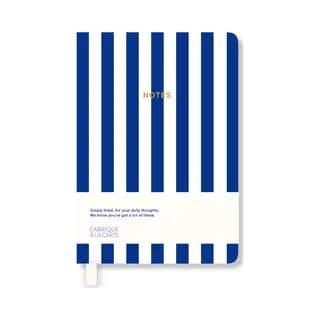 A-Journal Fabrique A7 Notitieboek Striped Pink