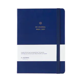 A-Journal My Journal Schoolagenda 2026/2027 Donkerblauw