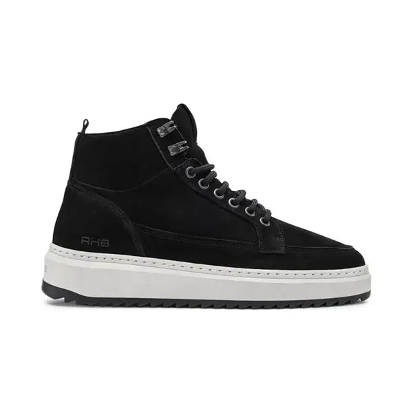 Rehab Rafa Nub Veterschoenen Hoog - Zwart - Maat 41 thumbnail