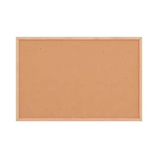 VidaXL - Kurkbord - Met - Massief - Grenenhouten - Frame - 60x40 - Cm