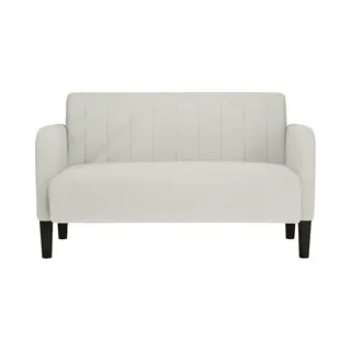VidaXL Zweisitzer-Sofa Creme 109 Cm Samt