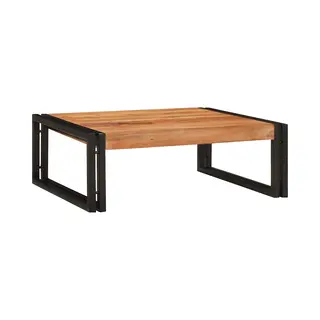 VidaXL - Badkamerrek - Met - Plank - Bruin - 65 - X - 50 - X - 23 - Cm - Massief - Acacia - Hout