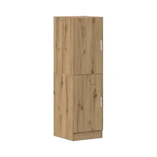 VidaXL Keukenkast, Ambachtelijk Eiken, 38 X 41, 5 X 131, 5 Cm, Kast, Keukenvoorraadkast, Buffetkast