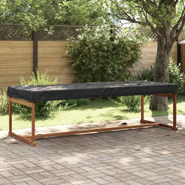 VidaXL - Tafel - Dekking - Effen - Zwart - 242 - X - 102 - X - 15 - Cm - Stof thumbnail