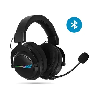 Drivv. Pro Draadloze Gaming Headset Met Microfoon - Bluetooth Game Headset Geschikt Voor PS4, PS5 En Pc - Gaming Koptelefoon - Draadloos 2.4GHz