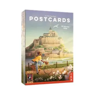 999 Games - Postcards - Strategisch Bordspel - Met Een Solo Variant - Hop! Op De Fiets Spel!