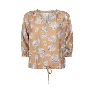 Zoso Blouse Lydia 261 Summer Camel Dames Maat - M