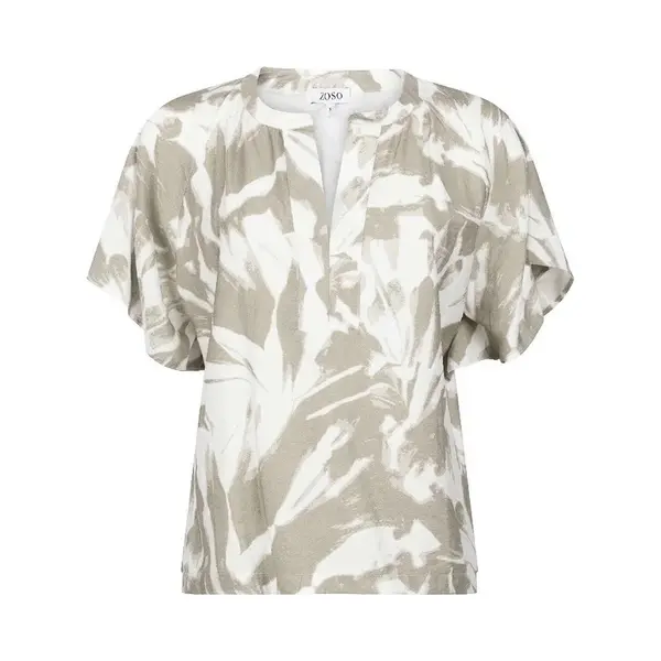 Zoso Blouse Rachel 262 Sage Dames Maat - S thumbnail