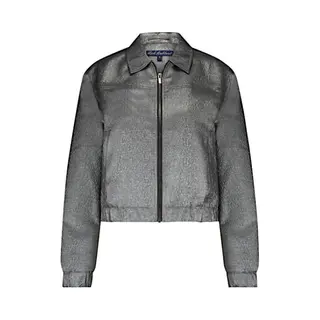 Red Button Blazer Bomber Metalic Srb4654 Grey Dames Maat - S