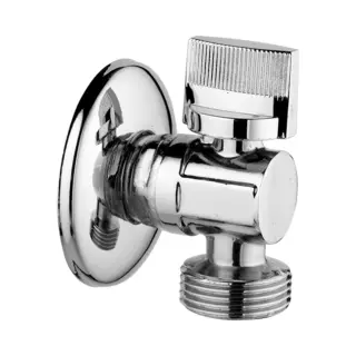 Bes Led Wasmachinekraan - Leoni - Chroom 1/2x3/4