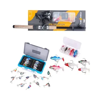 Fish4All Multi-Catch Combo Complete Hengelset 2.10m - Roofvis Set
