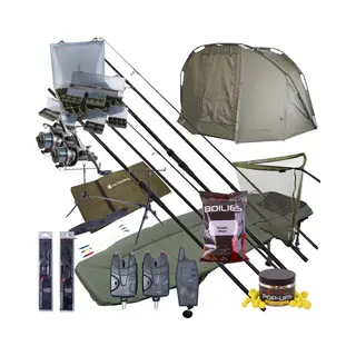 Ultimate Mega Complete Carp Night Fishing Set - Karper Set