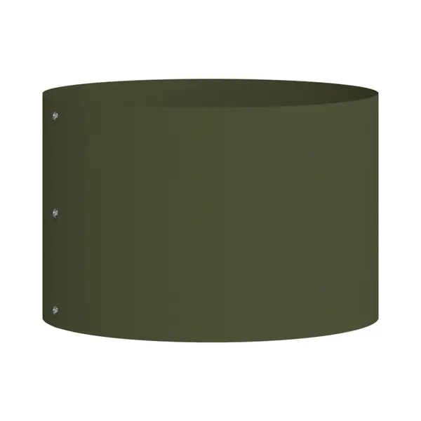 VidaXL - Plantenring - Olijf - Groen - 30 - X - 30 - X - 20 - Cm - Koudgewalst - Staal thumbnail
