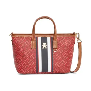 Tommy Hilfiger Th Monoplay Mini Tote Stripe Le Handtas - Fashion Wear - Vrouwen