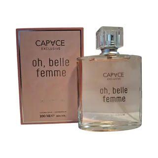Capace -Oh Belle Femme- Eau De Parfum Pour Femmes, Sensuel, Longue Durée, 100 Ml