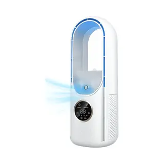 Vertylo® Mini Airco – 4-in-1 Koeler Met Bevochtiger, Ventilator & Nachtlampje - Incl. Nl Handleiding – Koelventilator – 3 Windsnelheden –