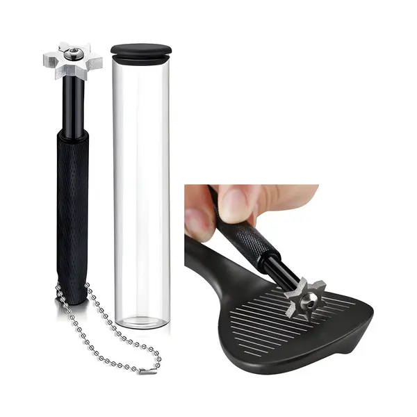 Stripe Golf Groove Sharpener 2 In 1, Cleaner, Zwart thumbnail