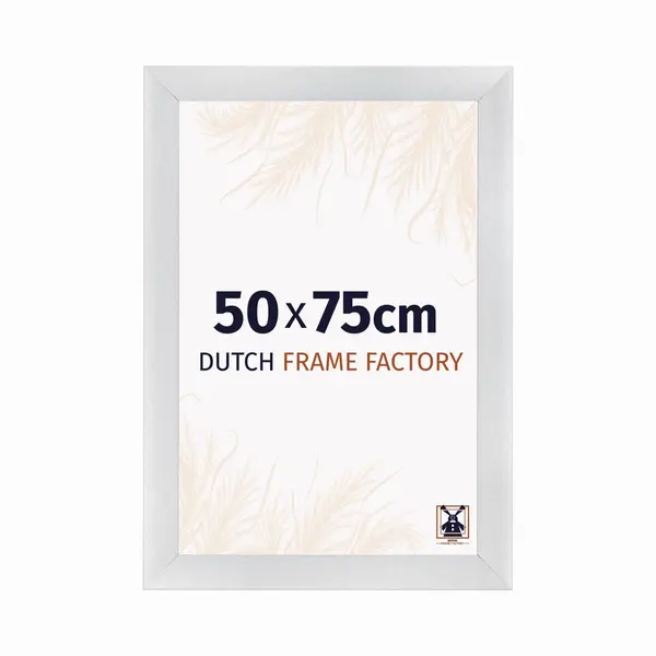 Dutch Frame Factory Fotolijst 50x75 Cm - Mdf - Zilver Mat - Praag thumbnail