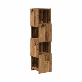 VidaXL Hoekkast Oudhout 25, 5x25x102cm Bewerkt Hout