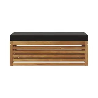 VidaXL Buitenstoelbank Naturel 115 X 43 X 37 Cm Massief Acacia Hout