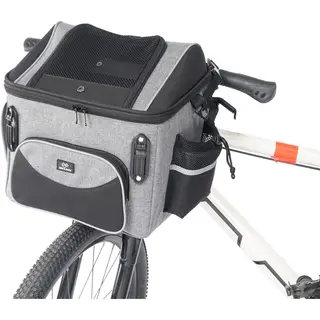 Jake And Jacky Hondenfietsmand - Fietsmand Hond Voorop - Hondenmand Fiets - Autostoel Hond - Kleine Hond Max 8 Kg - 39x28x34 Cm