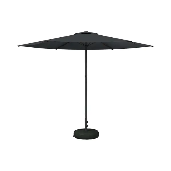 VidaXL Tuinparasol 300 X 300 Cm Polyester Rechthoekig Antracietkleurig thumbnail