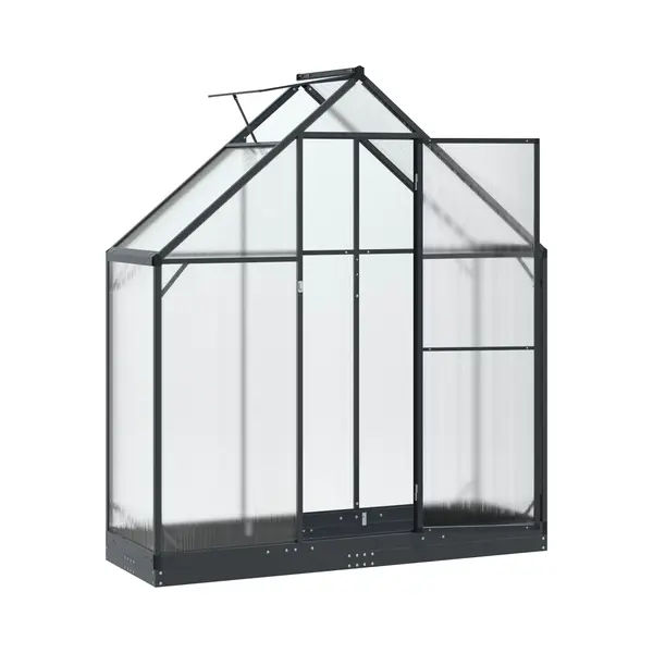 VidaXL Tuin Serre Met De Deur Antracietkleurig 183, 5 X 63, 5 X 207 Cm thumbnail