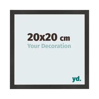 yd. Your Decoration - Fotolijst 20x20 Cm - Mdf - Zwart Mat - Bologna
