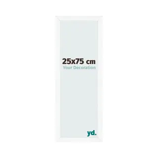 yd. Your Decoration - Fotolijst 25x75 Cm - Mdf - Wit Mat - Bologna