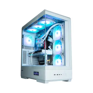 Zalman P50 Ds White Midi Tower Weiß