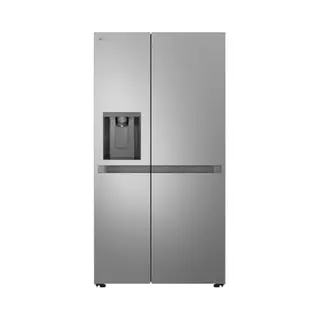 Lg GSLC41PYPE side-by-side refrigerator Freestanding 638 L E Silver