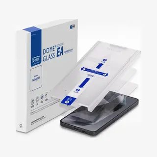 Whitestone Dome Ea Glass Geschikt Voor Samsung Galaxy S24 | Screen Protector Met Installatie Jig | 9H Tempered Glass | Case Friendly | Eenvoudige