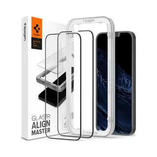 Spigen AGL03377 scherm- & rugbeschermer voor mobiele telefoons Doorzichtige schermbeschermer Apple 2 stuk(s)