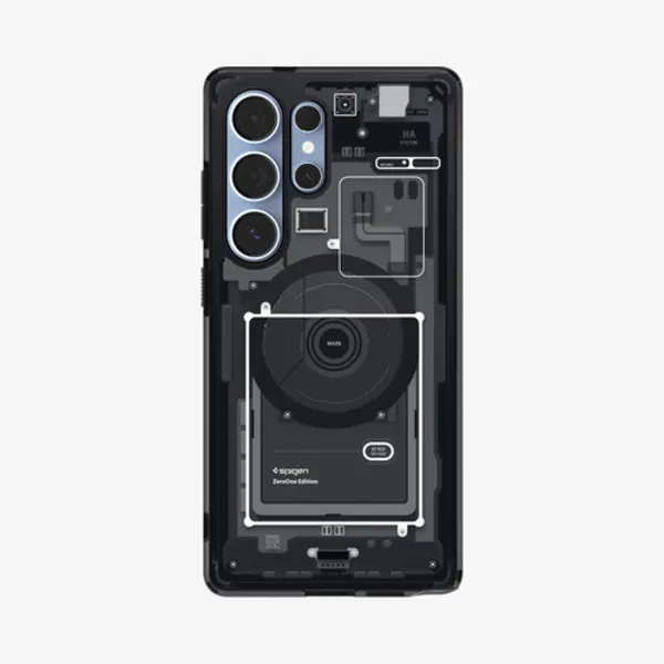 Spigen Ultra Hybrid Zero One (MagFit) mobiele telefoon behuizingen 17,5 cm (6.9") Hoes Zwart thumbnail
