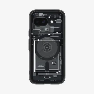 Spigen Ultra Hybrid Zero One (MagFit) mobiele telefoon behuizingen 16 cm (6.3") Hoes Zwart
