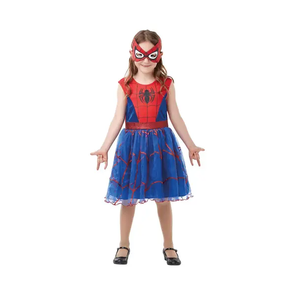 Rubies Official Marvel Spider-Girl Deluxe Child's Costume, Superhero Fancy Dress, Child's Size Small Age 3-4, Height 104 Cm Halloween, World Book Day thumbnail
