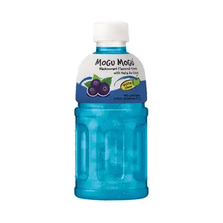 Mogu Mogu Mogu Blackcurrant - Tropische Frisdrank Met Stukjes Kokos - 6x320ml