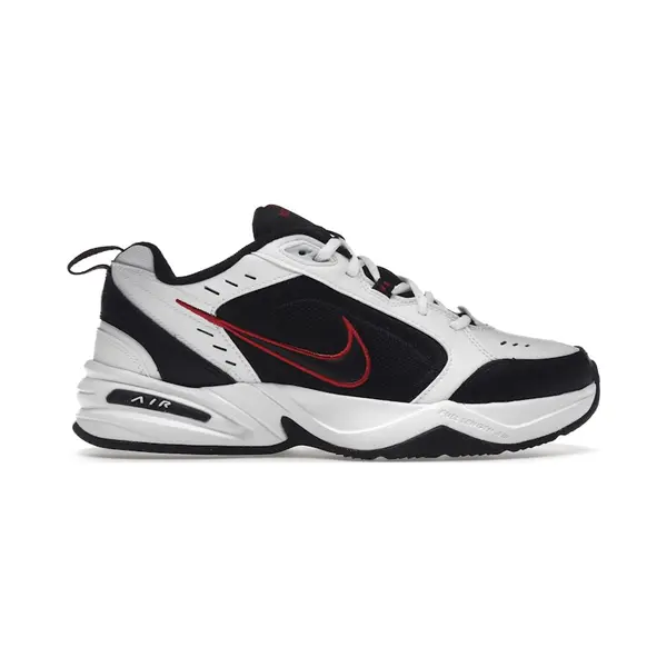Nike Air Monarch Iv, Men's Gymnastics Shoes, White (White/Black/Varsity Red 101), 7.5 Uk (42 Eu) thumbnail